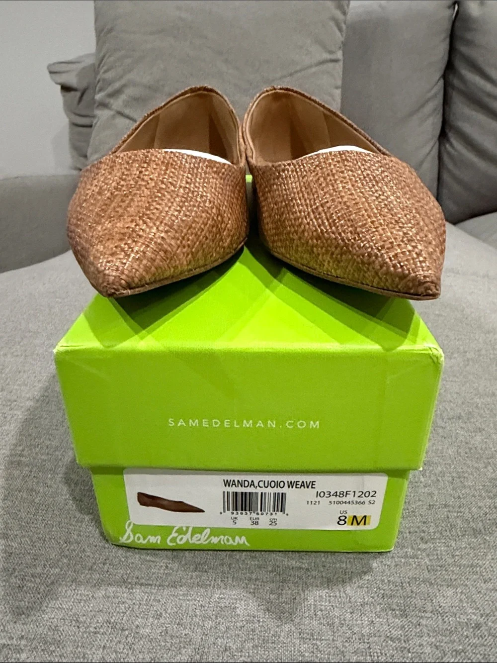 Sam Edelman woven pointed